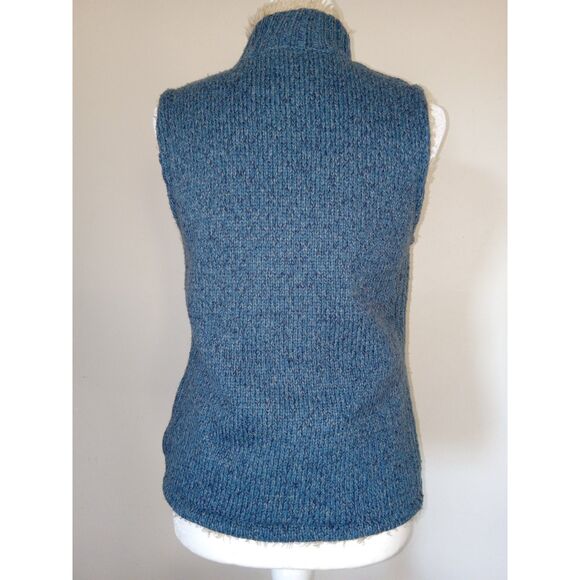 Guide Series XS Blue Sherpa Lined Sweater Vest - Picture 4 of 8